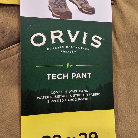 Orvis Trek Pants Mens 32 x 29 - Picture 7 of 10